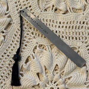 Handmade Stainless Steel Bookmark
